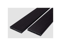 Terrassendiele WPC Ebenholz Anthrazit 21 x 145 mm / Länge 2 m