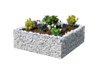 Gabionen-Hochbeet 4-eckig (HxBxT) 40 x 120 x 120 cm Gabionen-Hochbeet 4-eckig (HxBxT) 40 x 120 x 120 cm