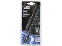 Auto-Antenne Teleskop Aluminium Schwarz Set