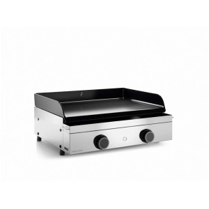 Forge Adour Gas-Plancha Origin 60 aus Edelstahl mit Gussplatte, ideal zum Grillen im Freien.
