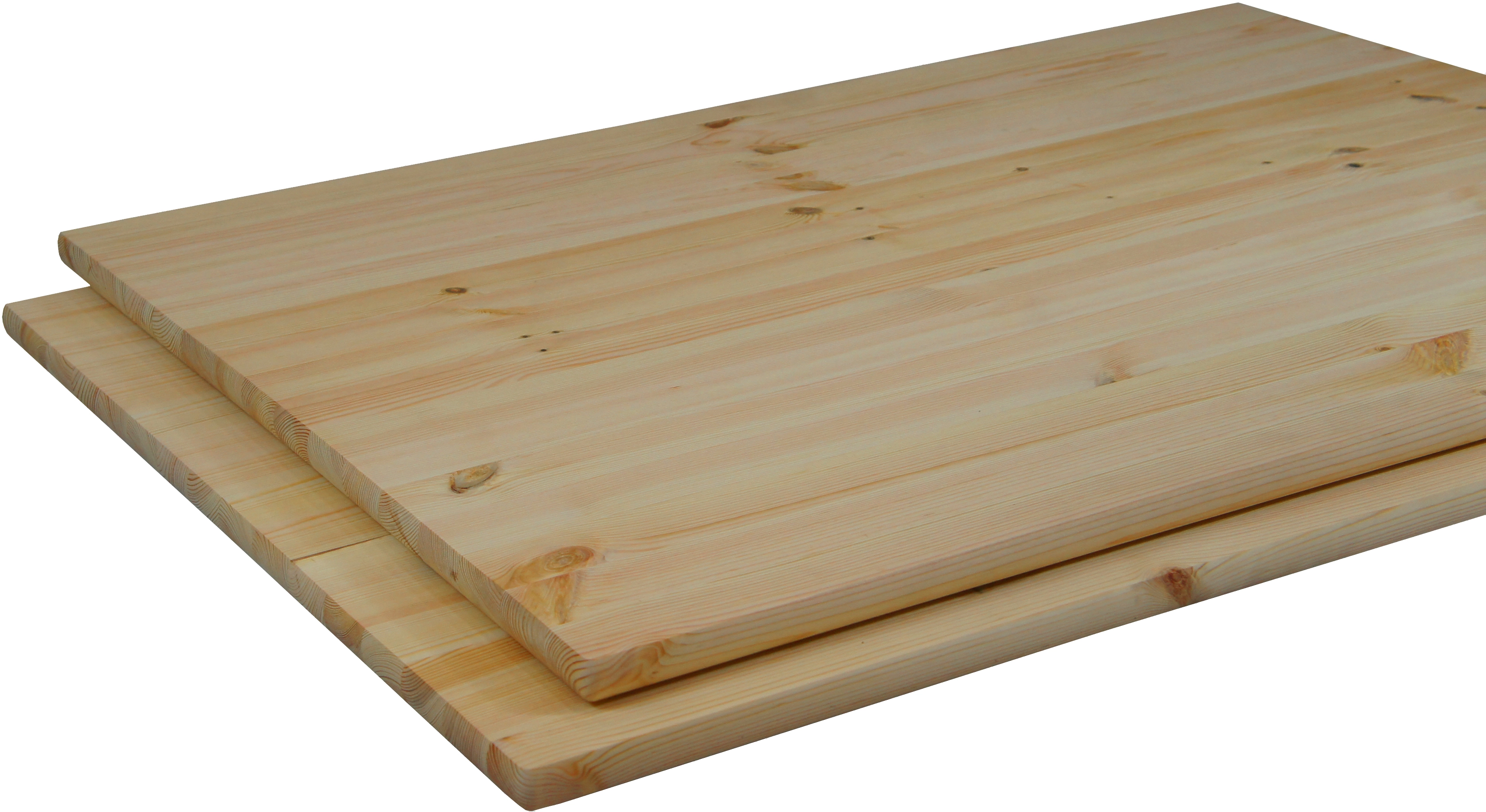 Piano tavolo pino 120 x 80 cm / spessore 28 mm