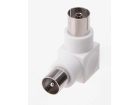 Schwaiger Antennenadapter 90° Weiss
