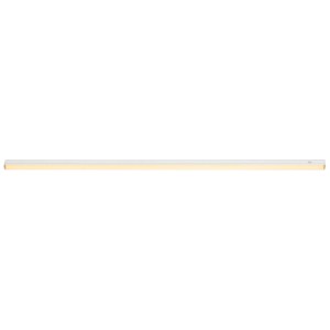 Weisse Nordlux LED Unterbauleuchte Renton, 110 cm lang, mit warmweissem Licht.
