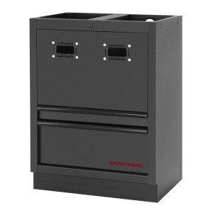 Kraftwerk Werkzeugunterschrank Mobilio Schwarz (HxBxT) 91 x 68 x 45,8 cm
