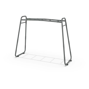 Exit Getset struttura per arrampicata Monkeybar MB200, metallo grigio, per sport e fitness in giardino.