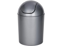 Wenko Schwingdeckeleimer Economic Kunststoff Grau Wenko Schwingdeckeleimer Economic Kunststoff Grau