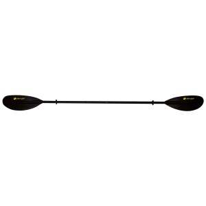 Pagaie double Sevylor K-Pro 220, 2 pièces, noire, pour bateaux gonflables et canoës.