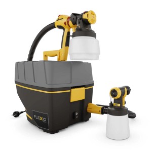 Sistema a spruzzo fine universale Wagner W890 Flexio giallo-nero con due accessori.