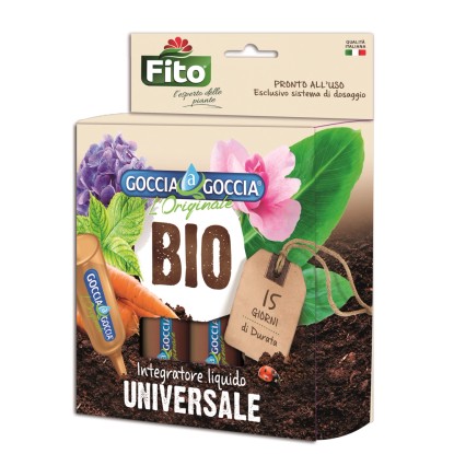 Concime liquido Fito Goccia a Goccia Bio Universale 5 x 32 ml