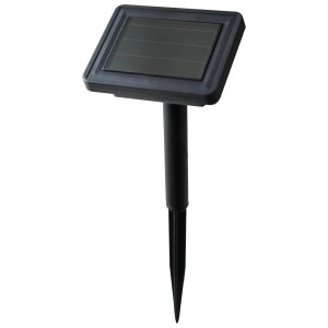 Pannello solare nero con picchetto per luci solari a LED Schönenberger Mitra.