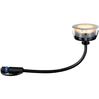 Paulmann LED-Outdoor-Bodeneinbaustrahler Floor Plug & Shine Ø 7 cm