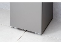 Pelipal Sockelfuss-Set Silber matt / 4 Stk.