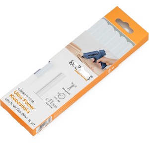 Steinel Ultra Power Stick di colla Ø 11mm, 5 pezzi nella confezione. Ideale per bricolage e fai da te.