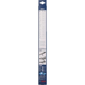 Spazzola tergicristallo Bosch Twin Single 450U nella confezione originale per una visione chiara.