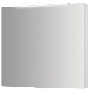 Armoire de toilette à LED Jokey Lightblade, blanc, 69x72x22 cm. Armoire de toilette avec éclairage LED.
