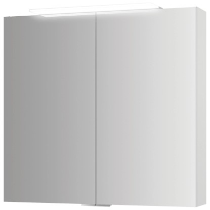 Jokey LED-Spiegelschrank Lightblade Weiss (HxBxT) 69 x 72 x 22 cm