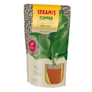 Seramis Topper Limestone 1L: Copertura decorativa per vasi, protegge dai moscerini dei funghi.