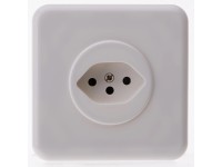 UP-Steckdose Basico Hager Weiss UP-Steckdose Basico Hager Weiss