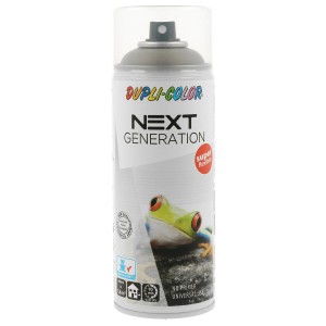 Dupli-Color Next vernice spray multiuso, grigio satinato, bomboletta da 400ml.