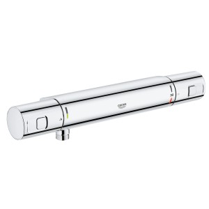 Mitigeur thermostatique de douche Grohe Precision Start, chrome, montage mural.