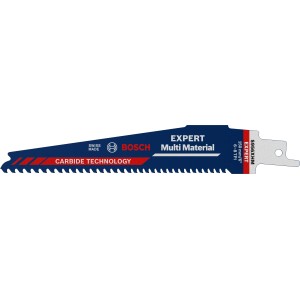 Lame de scie sabre Bosch Expert Multi Material 956 XHM pour divers matériaux.