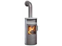 Justus Kaminofen Island 5 2.0 Speckstein Korpus Gussgrau 5 kW