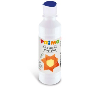 Primo Vinylklebstoff, 250g Flasche, ideal zum Kleben von Papier, Pappe und Holz.