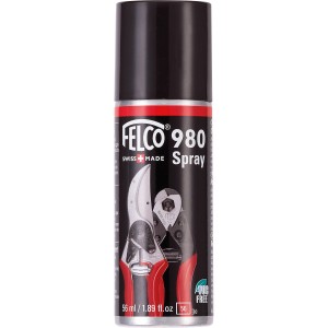 Felco 980 spray di manutenzione senza VOC per cesoie da giardino e potatura.