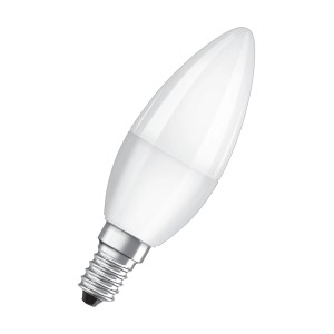 Bellalux LED-Leuchtmittel in Kerzenform E14, 40W, warmweiß. Energiesparende LED Lampe für E14 Fassung.