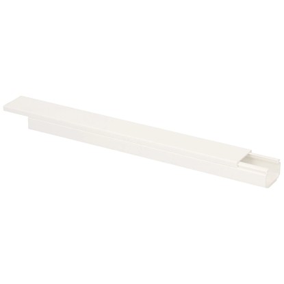 Kabelkanal 25 x 16 mm 2 m Weiss selbstklebend