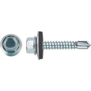 Blechschrauben Sechskantkopf DIN 7504K Stahl Ø 4,8 x 35 mm / 100 Stk.