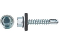 Blechschrauben Sechskantkopf DIN 7504K Stahl Ø 4,8 x 35 mm / 100 Stk.