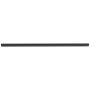 Rail Eglo EasyTrack, 90 cm, noir, pour systèmes d'éclairage flexibles.