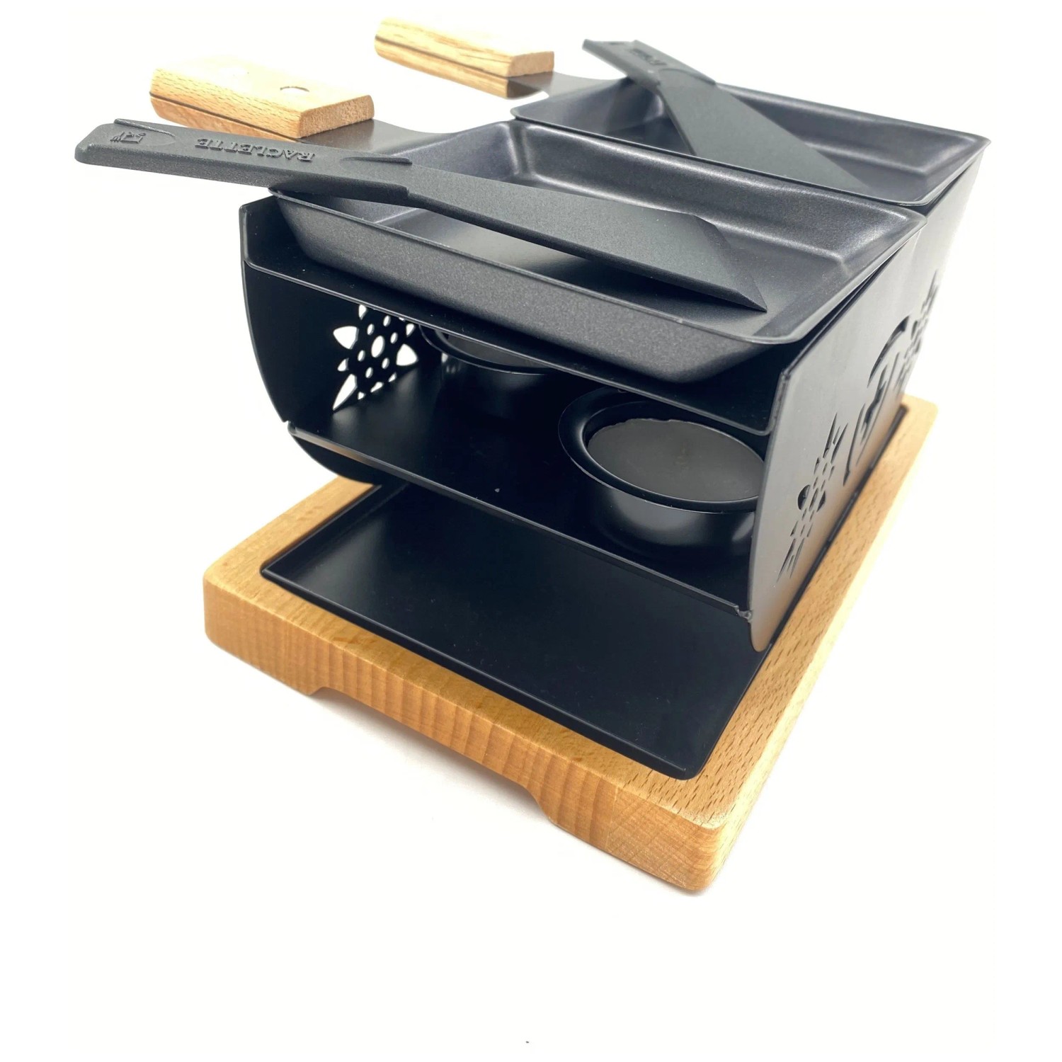 Flower Raclette Heidi Cheese Line Raclette-Set Flower 2 personnes 10 x 20 x 11 cm