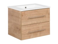 Fackelmann Waschbecken-Unterschrank B.perfekt Ast-Eiche Breite 60 cm