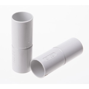 Manchons gris KIR M25, 5 pièces, pour goulottes et installation électrique.