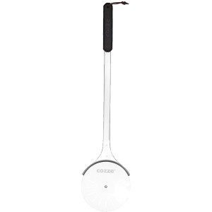 Cozze Pizzaspachtel drehbar, Ø 18cm, 76cm, Edelstahl, Grillzubehör für perfekte Pizza.