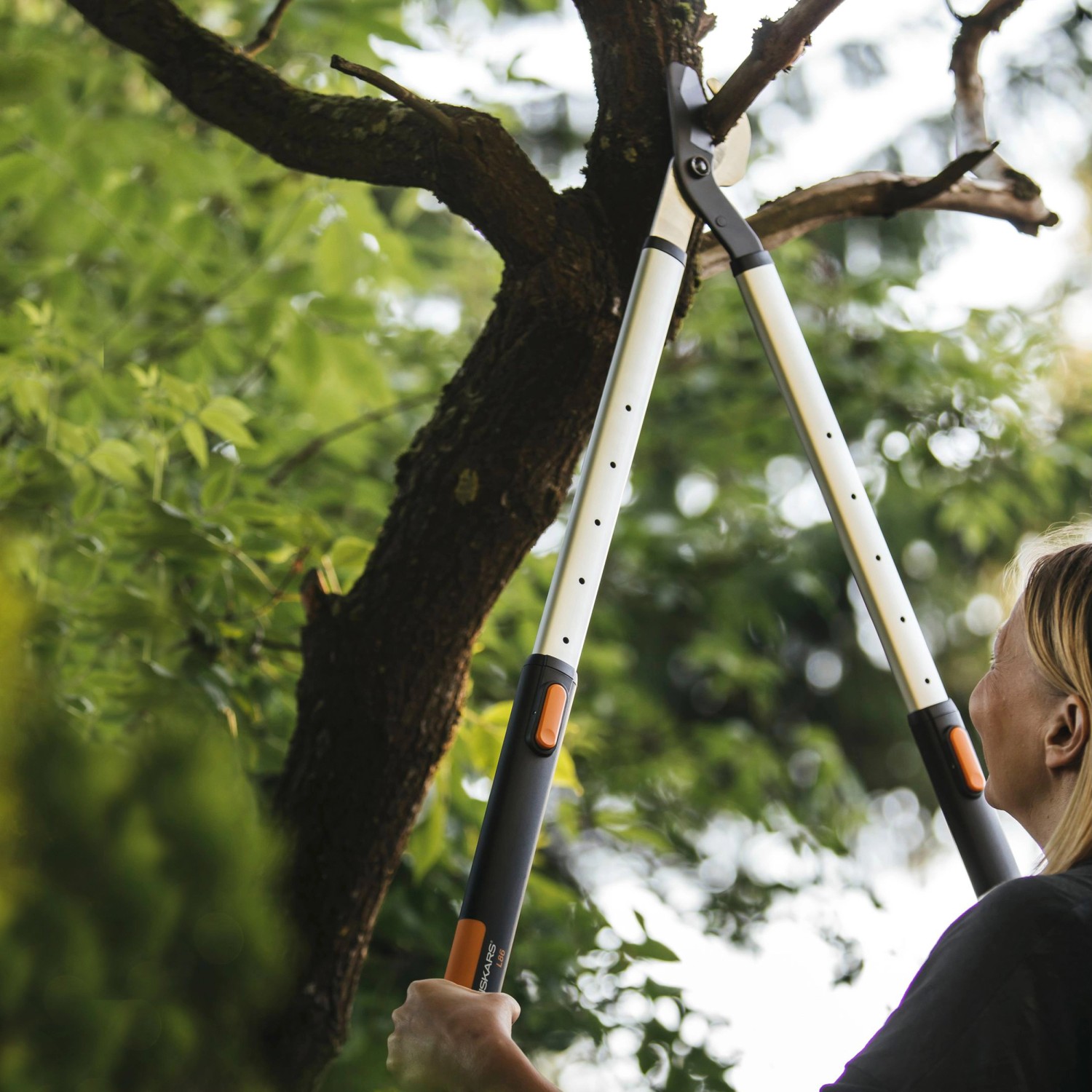 Fiskars TeleskopAstschere SmartFit L86 teleskopierbar 65 80 cm