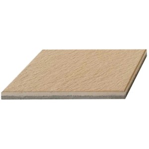 Piastrella per terrazza Sincera color crema, 60x40 cm, in cemento, superficie strutturata.