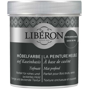 Libéron pittura per mobili Schwalbenschwanz, vernice a base di caseina per mobili e legno, barattolo da 0,5 l.