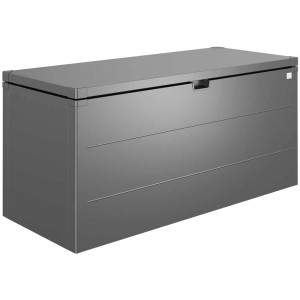 Biohort StyleBox 170 in grigio scuro metallizzato: box universale per giardino, terrazza e balcone.
