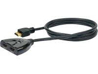 Schwaiger® Commutatore automatico HDMI 2 ingressi / 1 uscita Nero