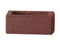 Kann Gartenmauer Normalstein Braun 50 cm x 25 cm x 20 cm
