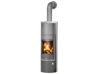 Justus Kaminofen Faro Aqua 2.0 Stahl Gussgrau Speckstein 8,5 kW
