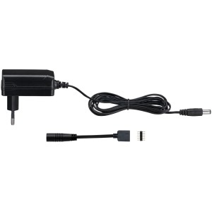 Alimentatore LED Paulmann 12W per strisce LED, 24V DC, con adattatore per MaxLED, nero.