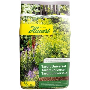 Hauert Tardit engrais longue durée 2,5kg pour fleurs, plantes vivaces et arbustes.