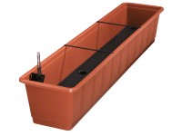 Blumenkasten Aqua Green Plus Terrakotta (HxBxT) 17 x 20 x 98 cm