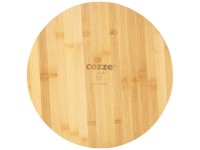 Cozze Pizzaschneidbrett Bambus Ø 350 x 12 mm