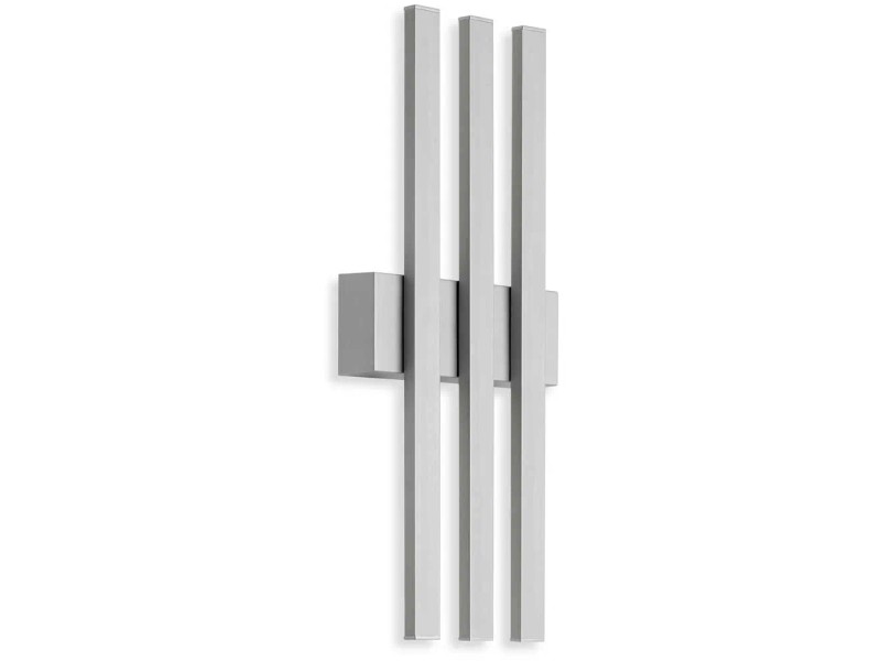 Lampada Da Parete LED A Nastro – Design Moderno, Alluminio E PVC, 20W 1000Lm, 84x34 Cm, Bianco Naturale