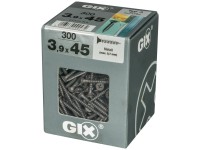 Spax Trockenbauschrauben Gix Typ-A phosphatiert 3,9 x 45 mm / 300 Stk.